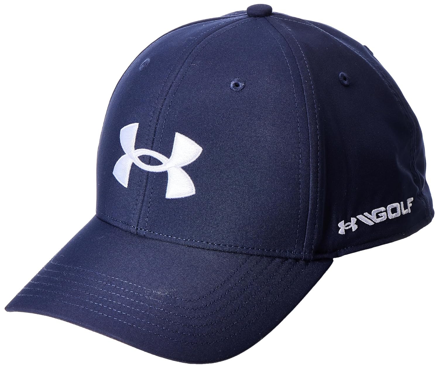 Under Armour Mens UA Blitzing Low Stretch Fit Cap Blue L-XL