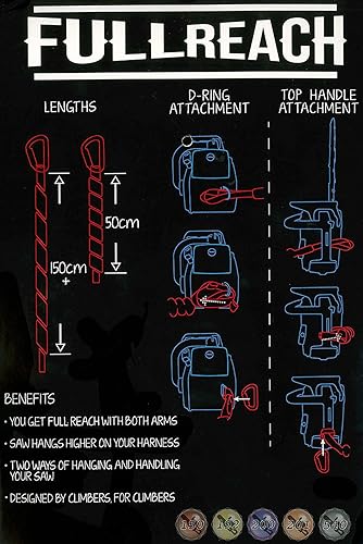 Miniatura 5 de Cordón de motosierra de alcance completo Reecoil de 1.64-4.92 pies