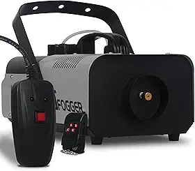 Máquina de fumaça 2000 Watts 220v Profissional para Festas Baladas Dj Com Controle Remoto Sem Fio e Xlr
