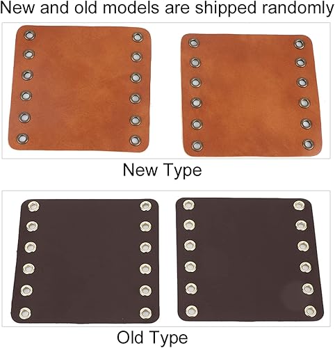 Miniatura 8 de Fundas de agarre de cuero para motocicleta, 2 fundas de agarre de mano para manillar de motocicleta