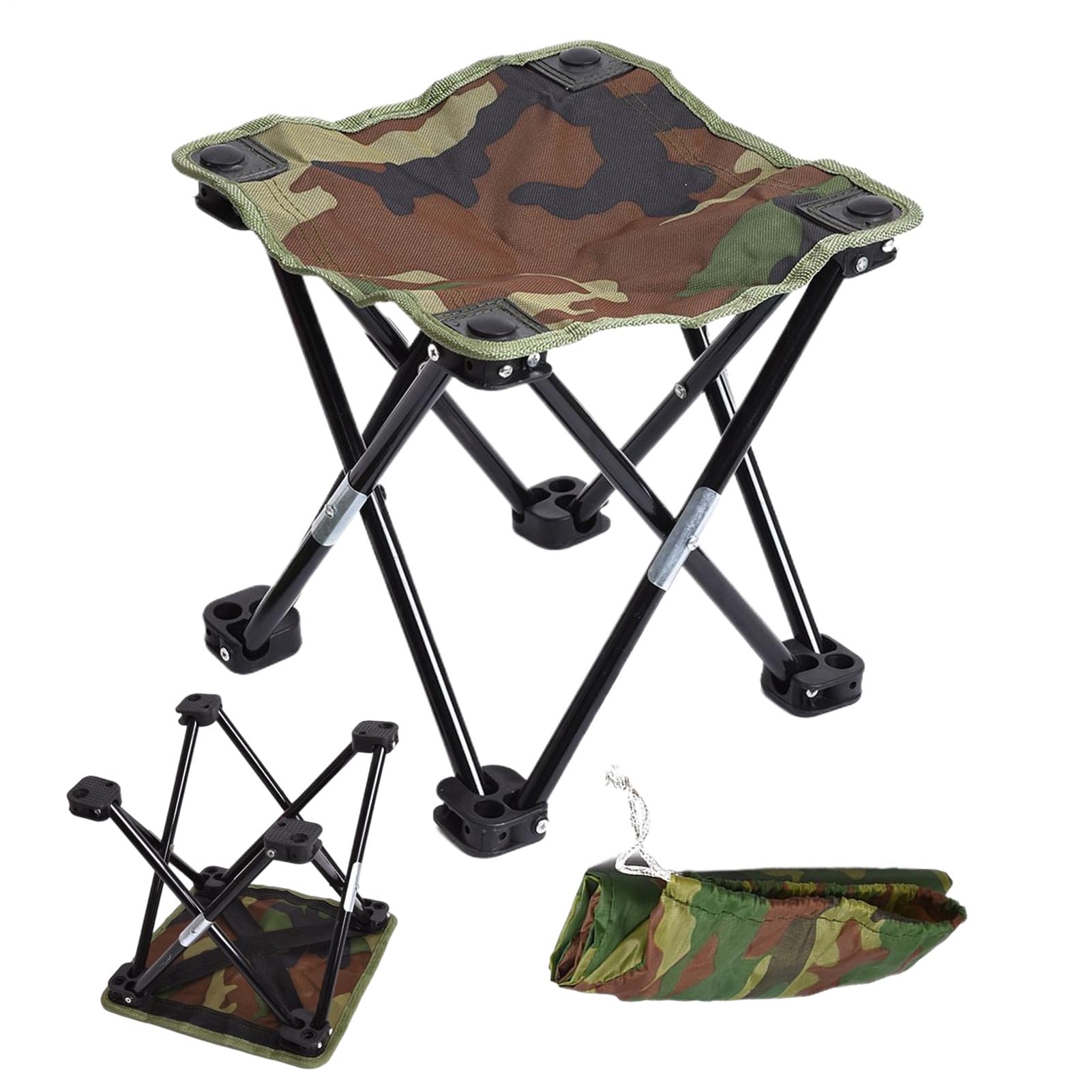 Tabouret de voyage ergonomique et banc d'extérieur léger pour équipement de camping
