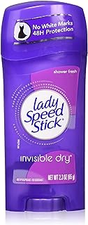مزيل عرق ستيك من ليدي سبيد ستيك برائحة منعشة للنساء، سعة 2.3 أونصة سائلة، جاف وغير مرئي