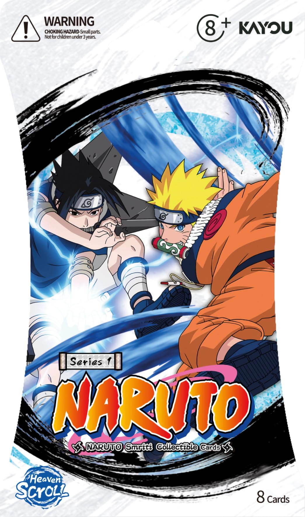 Kayou - Naruto - Heaven Scroll - Booster 8 Cards - Trading Cards