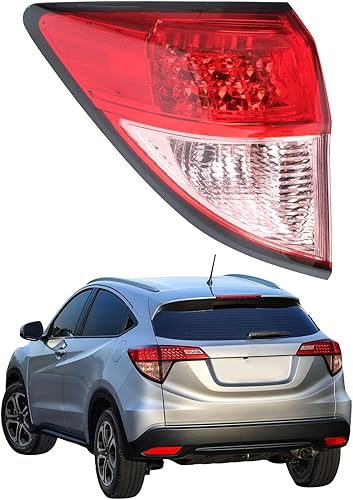 Miniatura 1 de Conjunto de luz trasera compatible con Honda HR-V HRV 2016 2017 2018, lámpara de freno trasera LED, lado izquierdo del conductor OEM HO2804109