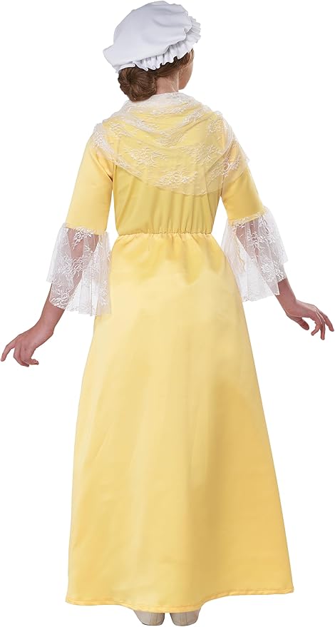Disfraz Betsy Ross American Icon Niña Grande California Costumes miniatura 3