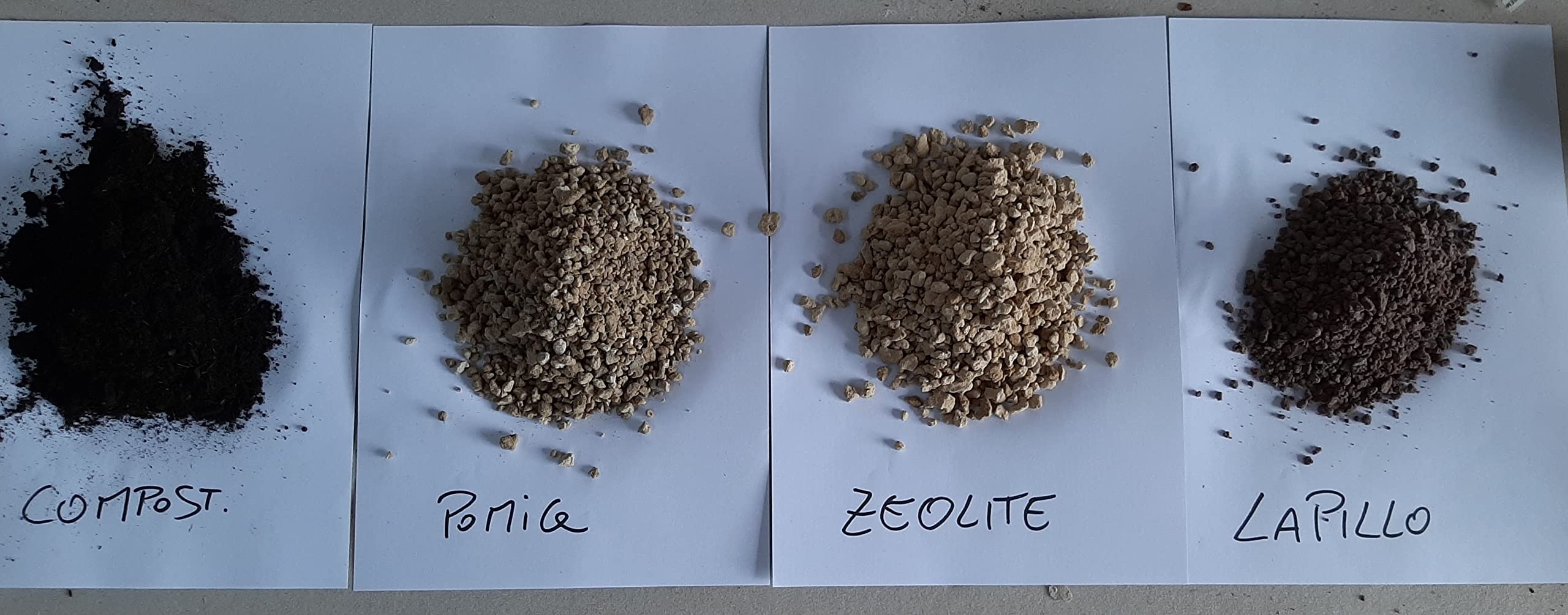 Zeolite Per Bonsai Pagineverdibonsai - 5 LT, Granulometria 2-5 Mm, Favorisce Radicazione E Ritenzione Idrica - Foto 2