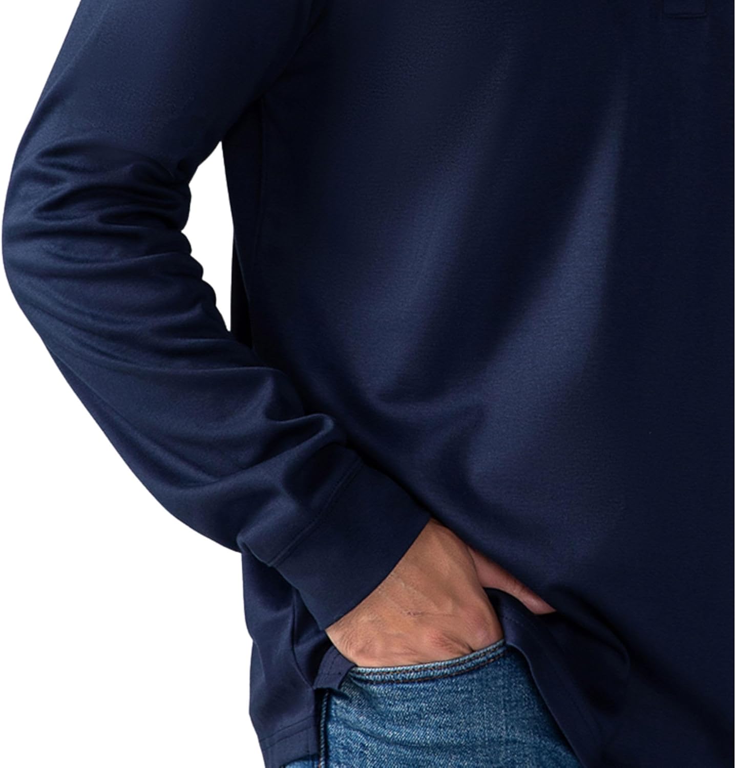 FR Henley Shirts for Men Flame Resistant Lightweight Welding 6.5oz 100% Cotton CAT2 Long Sleeve Fire Retardant FRC Clothing
