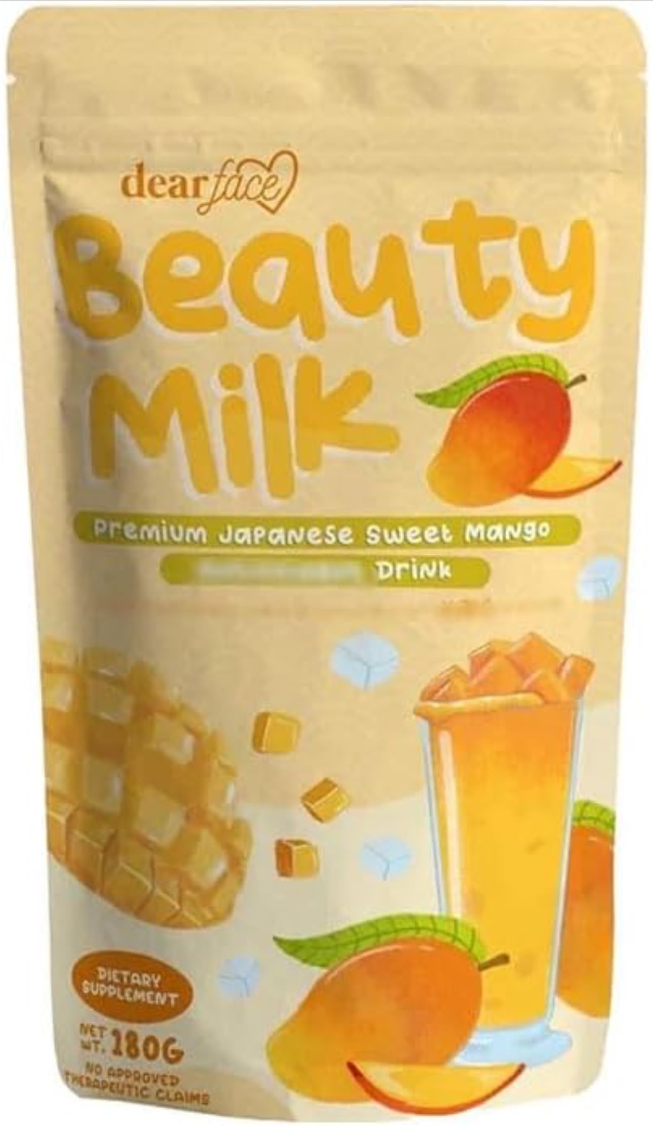DEAR FACE BEAUTY/MILK 180GM