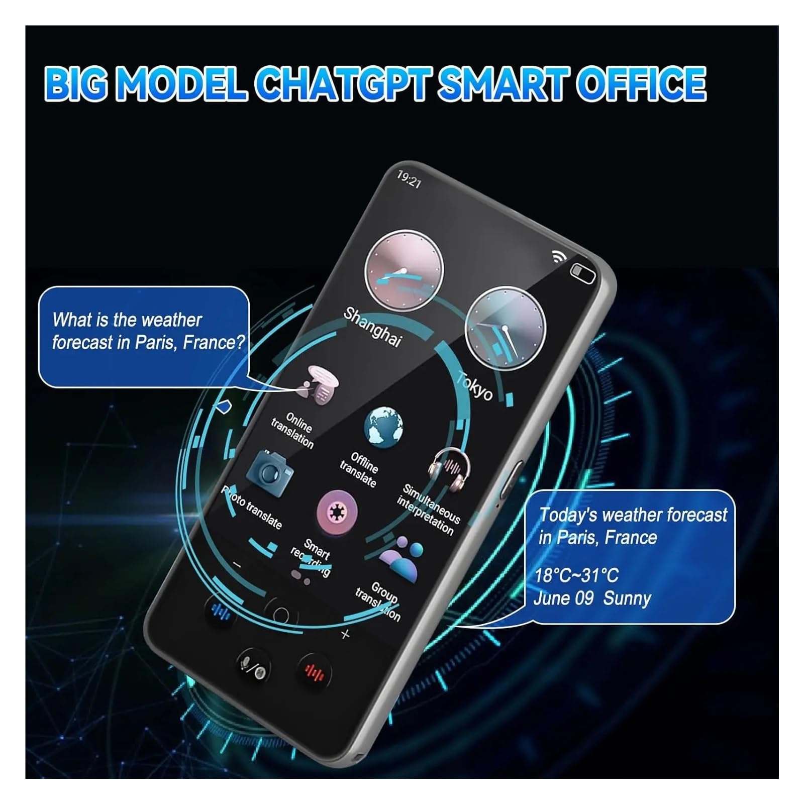 Amazon.com : Portable Translator S85 Pro WiFi 138 Language Online