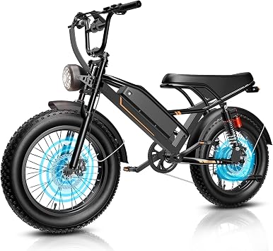 Jasion 3000W Electric Bike for Adults, Bicicleta electrica para adultos,Electric Dirt Bike, e Bikes for Adults Electric, Electric Dirt Bike for Adults, Adult Electric Bicycles, Moped Style ebike