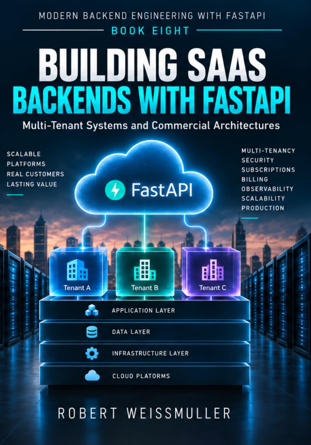 BUILDING SAAS BACKENDS WITH FASTAPI: Multi-Tenant Systems and Commercial Architectures (Modern Backend Engineering with FastAPI)