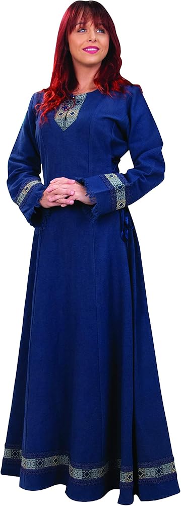 devil in the blue dress summary Medieval Dress Renaissance dress viking dress Medieval Fantasy Blue Li –  Cosplayrr main image 1