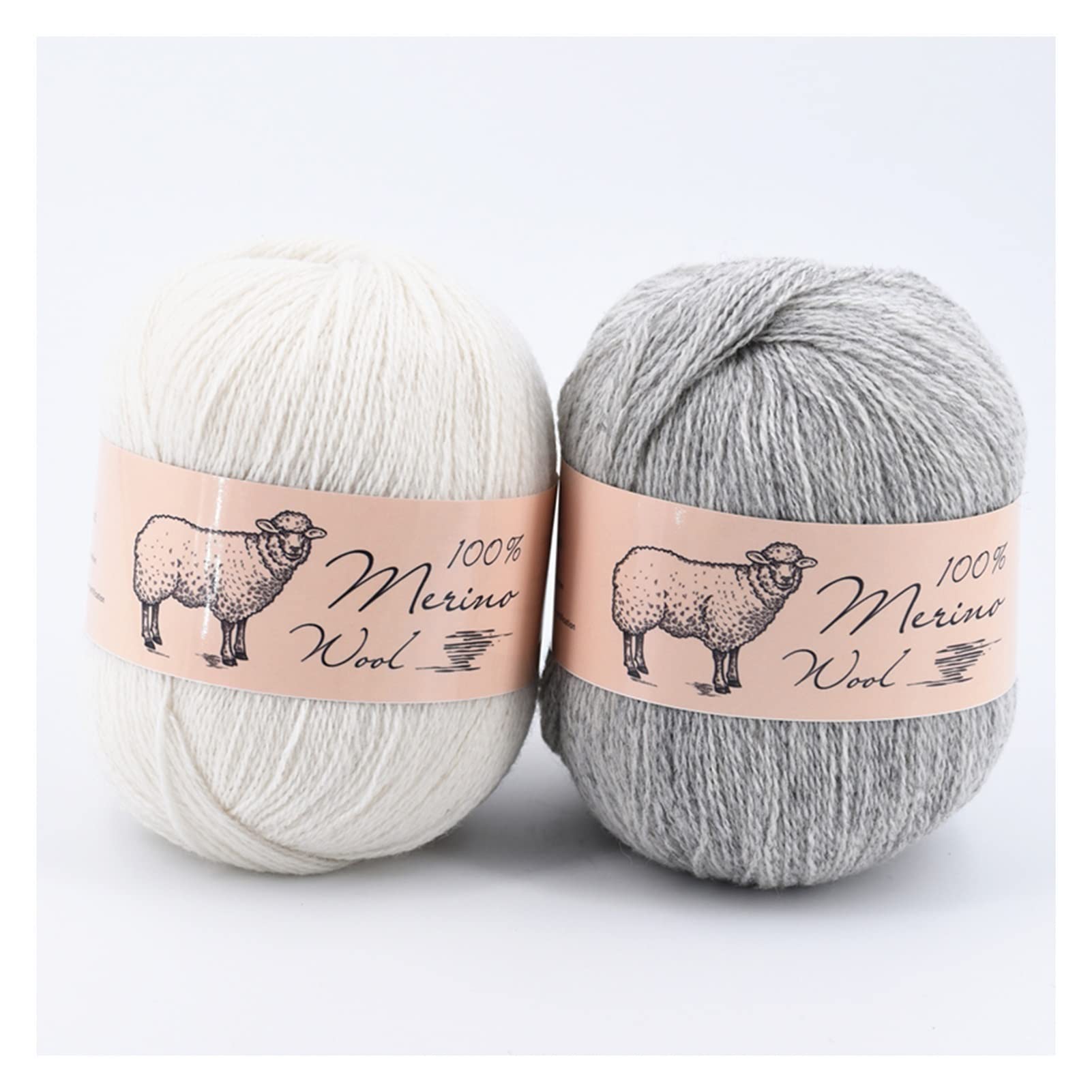 Hilado de Lana de 6 unids for Tejer a Mano de Punto de Verano Medio-Fino Suave de Ganchillo Hilo de Lana otoño Invierno Ropa Bufanda Hilo 50 g Ovillos Lanas (Color : 13)