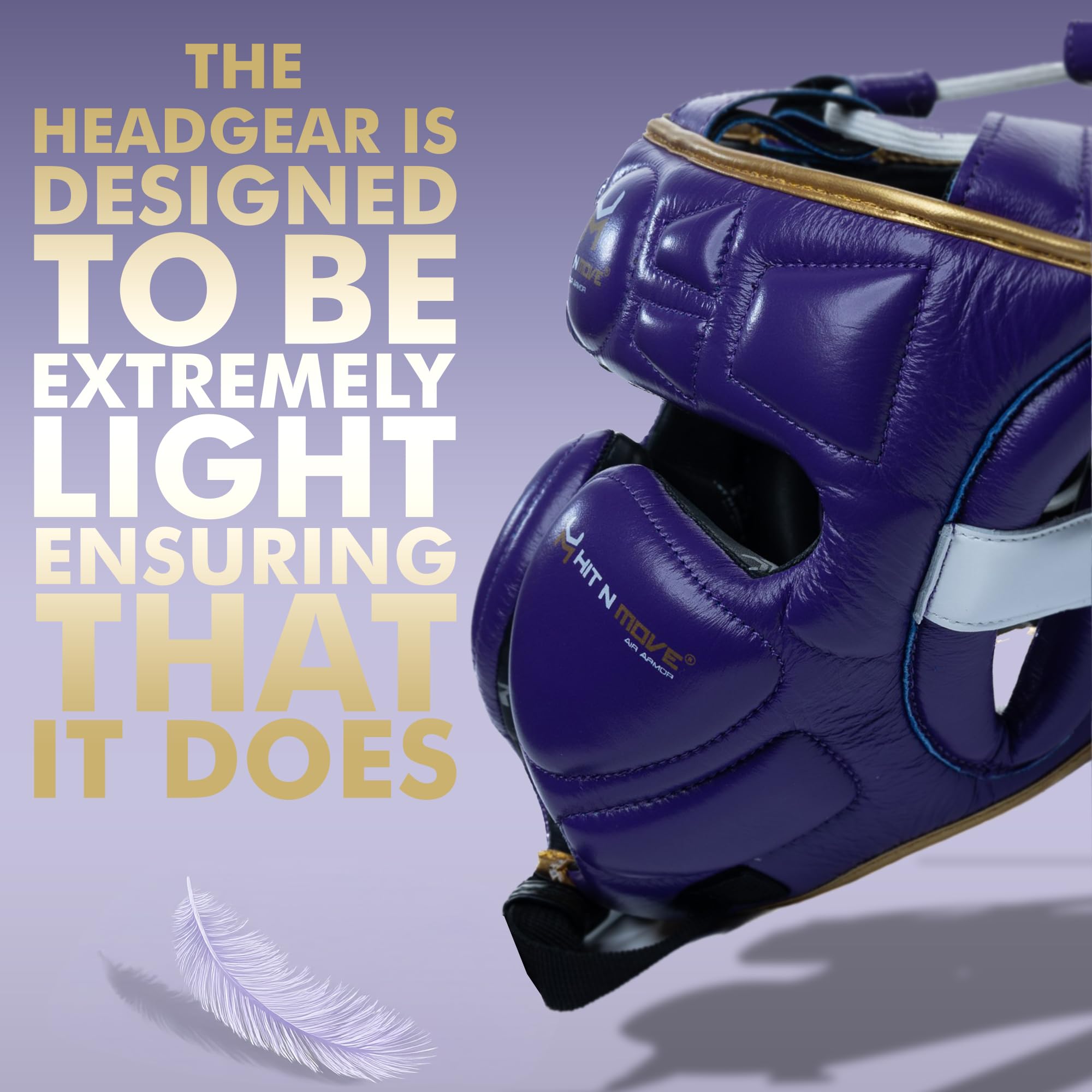 HIT N MOVE® Air Armor Precision Boxing Headgear – Lightweight