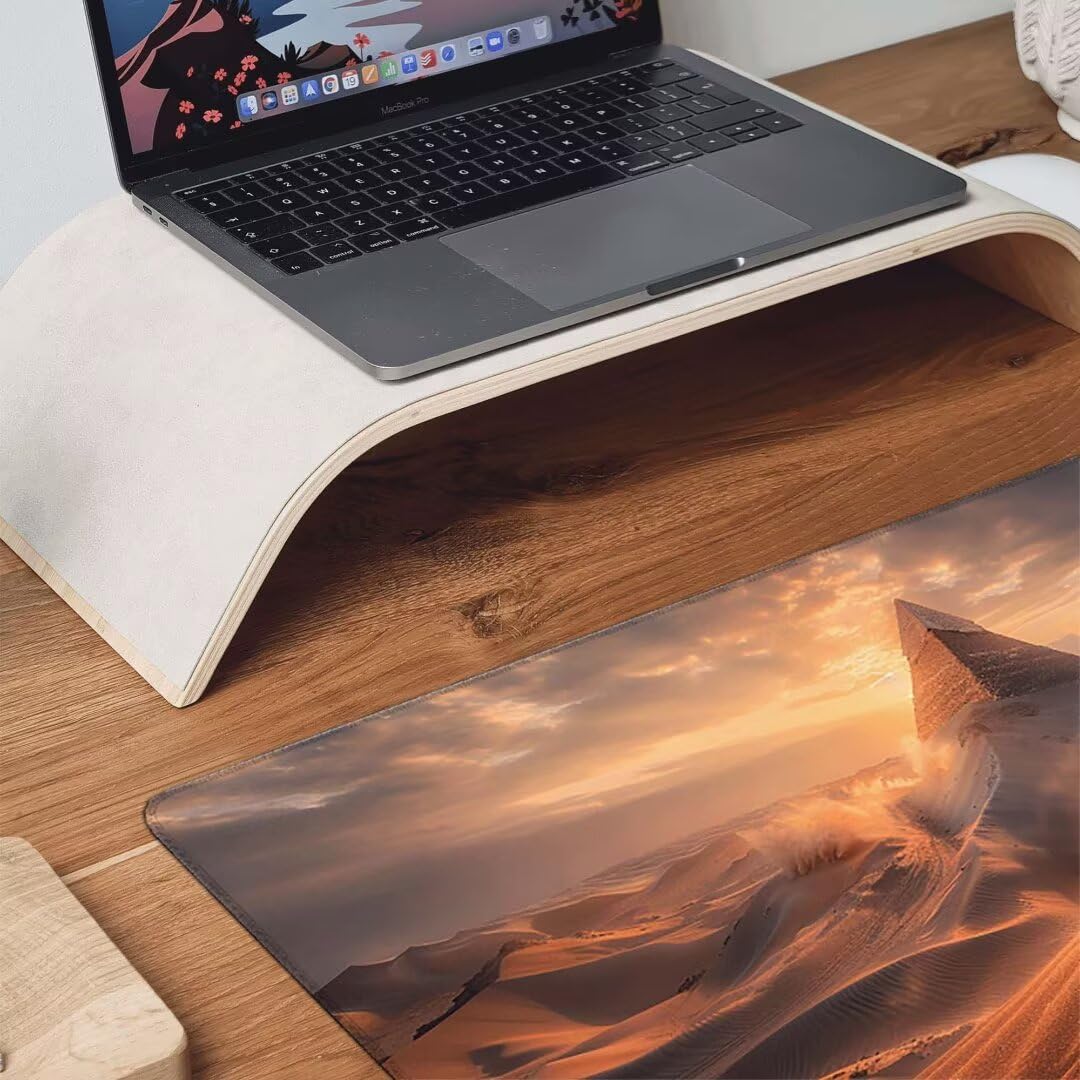 Podkładka pod mysz, podparcie nadgarstka, podkładka pod mysz z antypoślizgową gumową podstawą, ergonomiczna podkładka pod mysz do komputera, laptopa, do użytku biurowego, kompatybilna z myszami