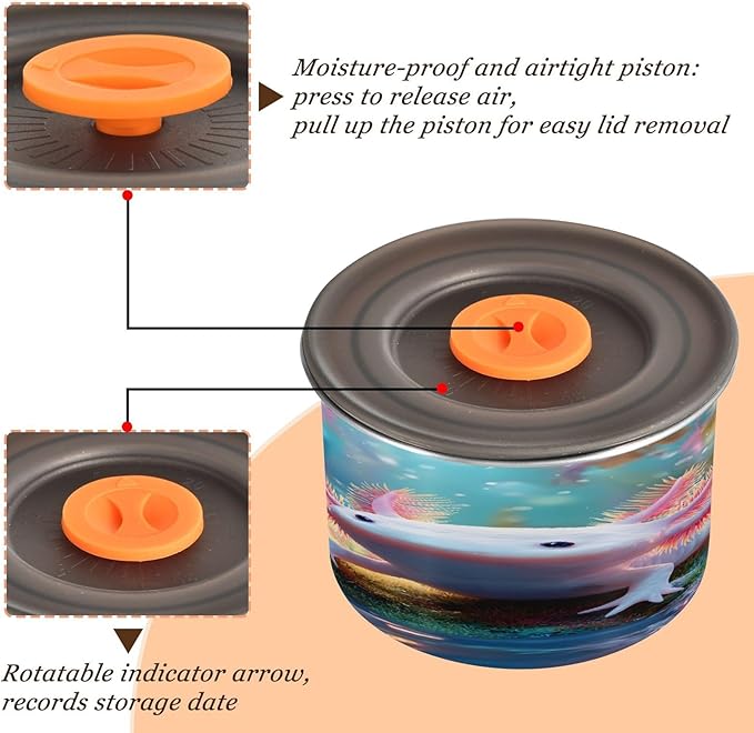 ALAZA Dispensador de Café Axolotl 30 oz Acero Inoxidable miniatura 5