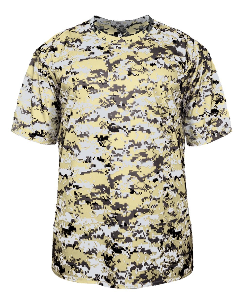 Badger Sport Adult 4XL Vegas Gold Digi-Camo Moisture Wicking Jersey Uniform Shirt