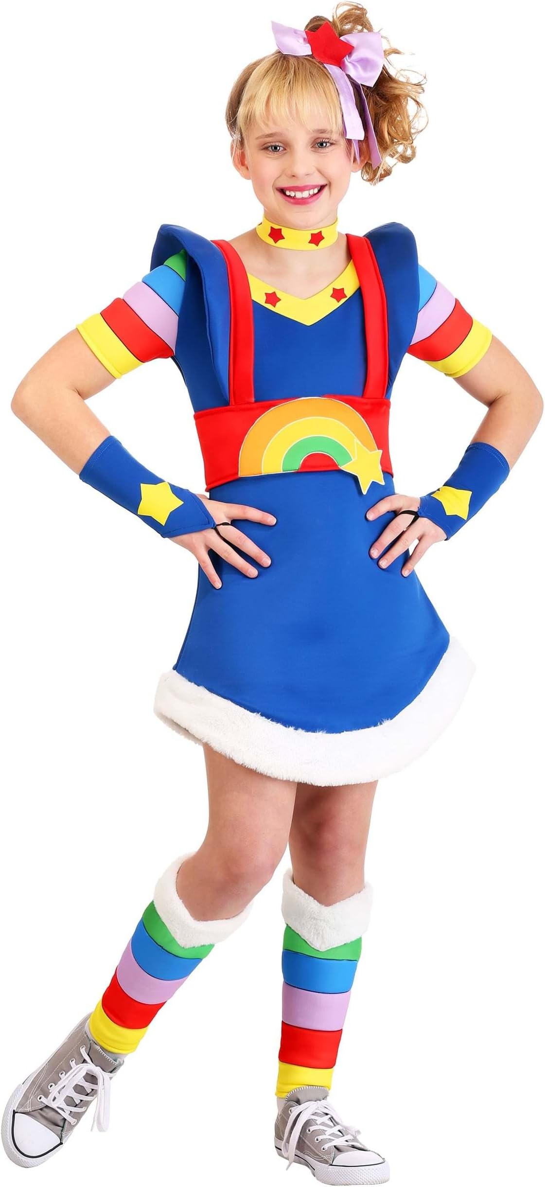 Girl's Rainbow Brite Costume