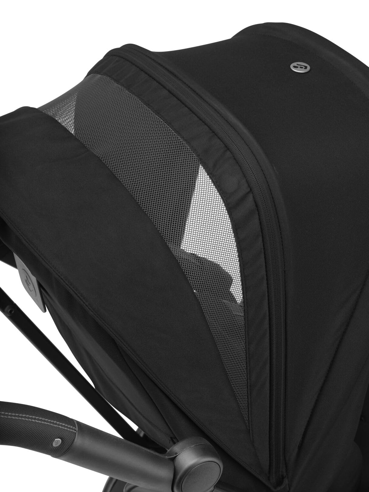 Maxi-Cosi Leona² Poussette ultra compacte, légère, Pliage d’une seule main, Assise réversible, Dossier ajustable, 3 positions d'inclinaison, Inclinable À Plat, 0-4 ans, 0-22 kg, Twillic Black