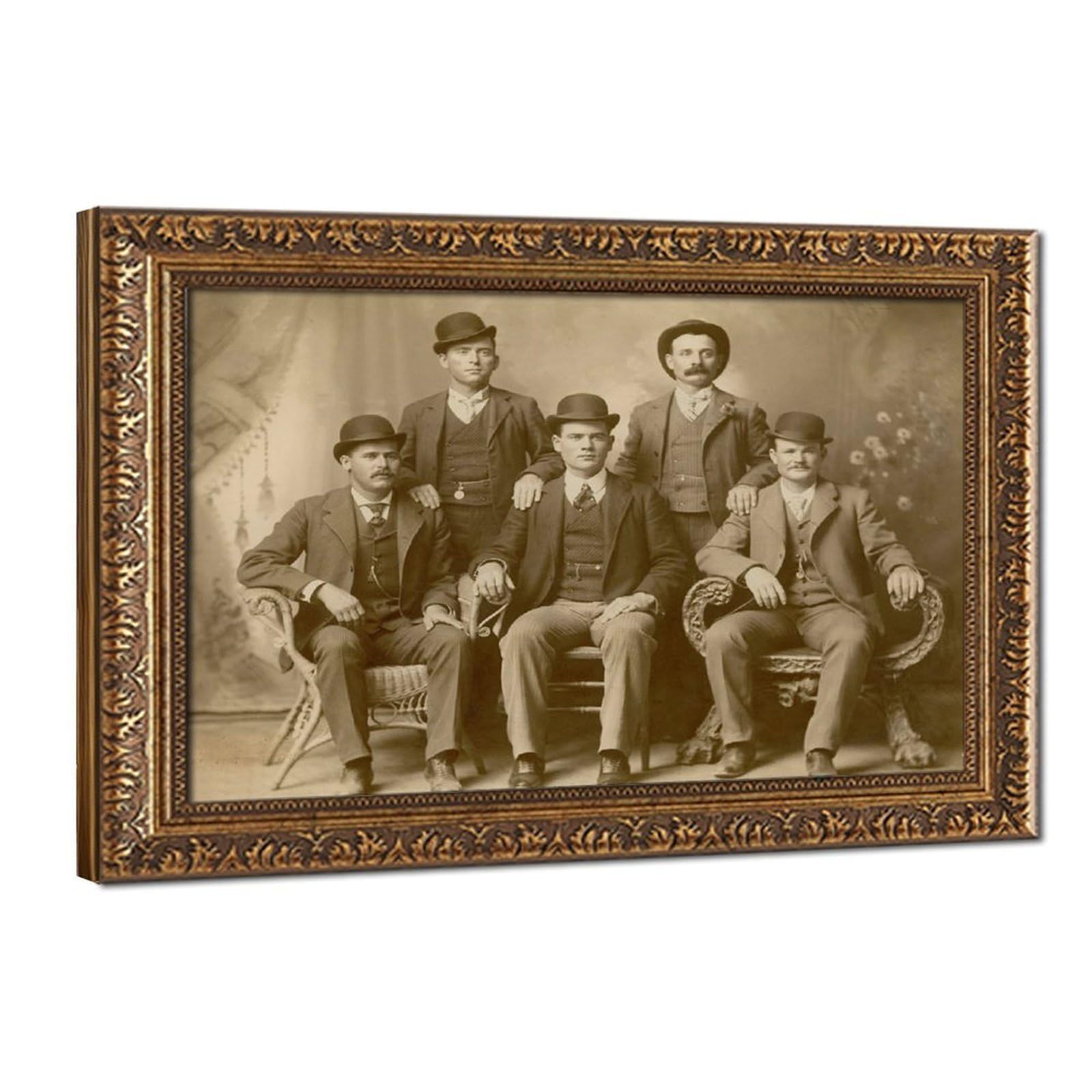 WCYB The Wild Bunch Butch Cassidy Posters Prints Canvas Deco Paintings Wall Art Hangable Frame 20" L X 30" W