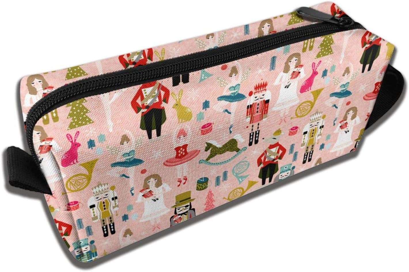 Nutcracker Ballet Makeup Bag Travel Cosmetic Toiletry Organizer Bag For Women - Image 3