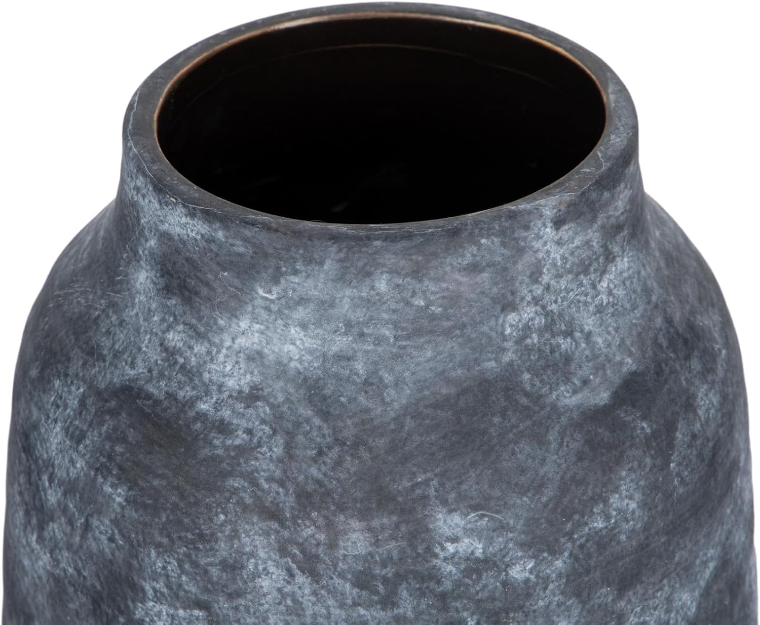 Briful Ceramic Flowers Vase Home Decor, Kitchen Dining Farmhouse Table Vases, Rustic Vintage Living Room Bathroom Bedroom Decorations for Office Coffee Desk Fireplace Shelf Mantel (9.6” Tall) - Image 3