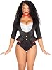 Leg Avenue Women’s 2 PC Pretty Puppet Halloween Costume with Bow Tie