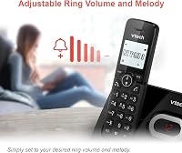 VTech CS2051 Vezeték Nélküli Telefon 2 Kézibeszélővel, Üzenetrögzítő és Hívásszűrő 4