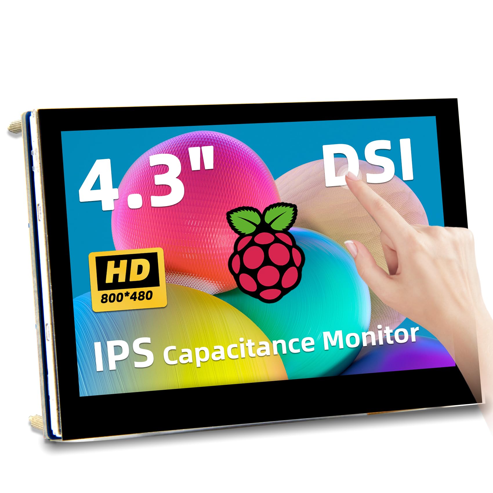 Amazon.com: iPistBit 4.3 Inch Raspberry Pi Screen, 800x480 Pixel