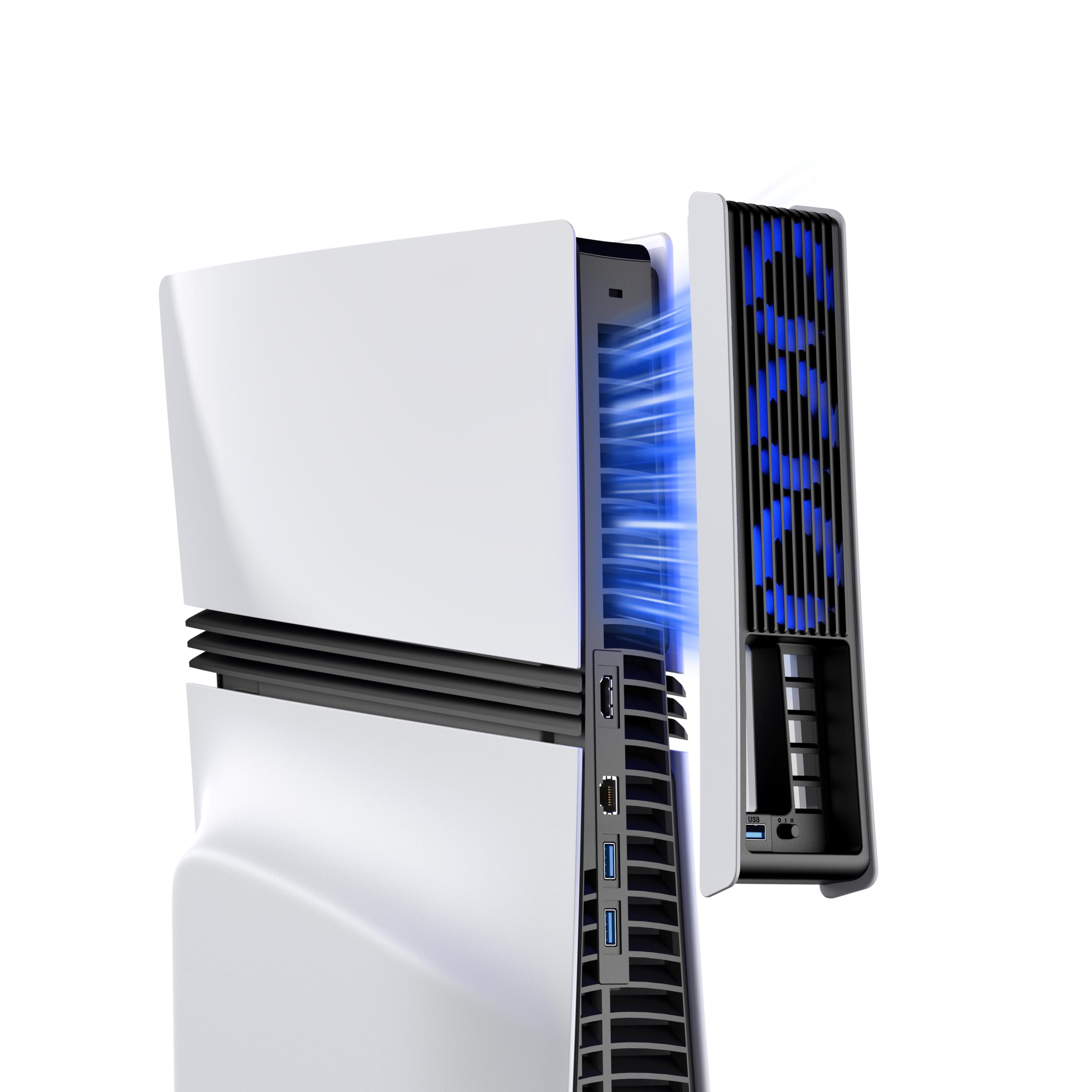 Amazon.co.jp: KIWIHOME PS5 PRO用 冷却ファン ps5 周辺機器 自動温度