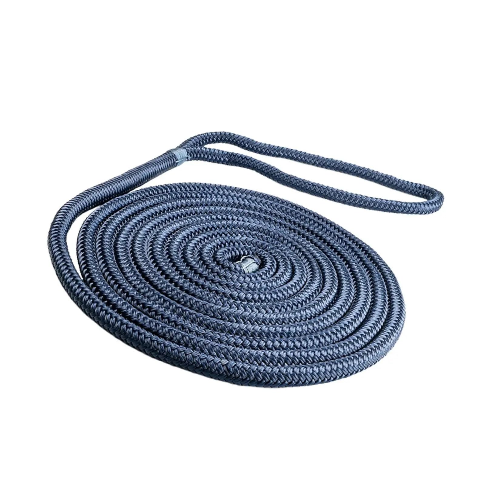 Soywim Men's One Color Mooring Rope, Boat Dock Lines Accessories For & Pontoon Universal Hanger Line Pre Spliced With 12" Eyelet Gifts Double Braided