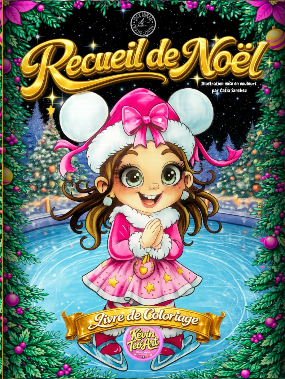 Recueil de Noël: Livre de Coloriage