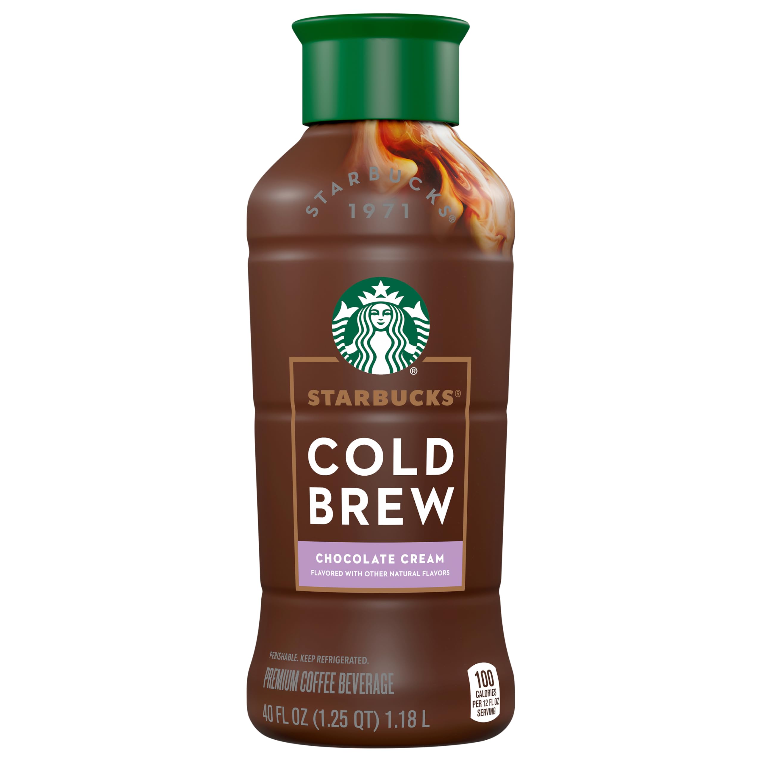 Cold Brew, Chocolate Cream, 40 Fl Oz Bottle | Made with Premium Arabica Beans an...