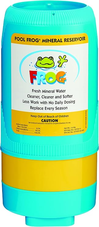 Pool FROG Model 5400 Mineral Reservoir + 3 Chlorine Bac Pacs, Mineral and Chlorine Replacement Cartridges for Pool FROG Model 5400