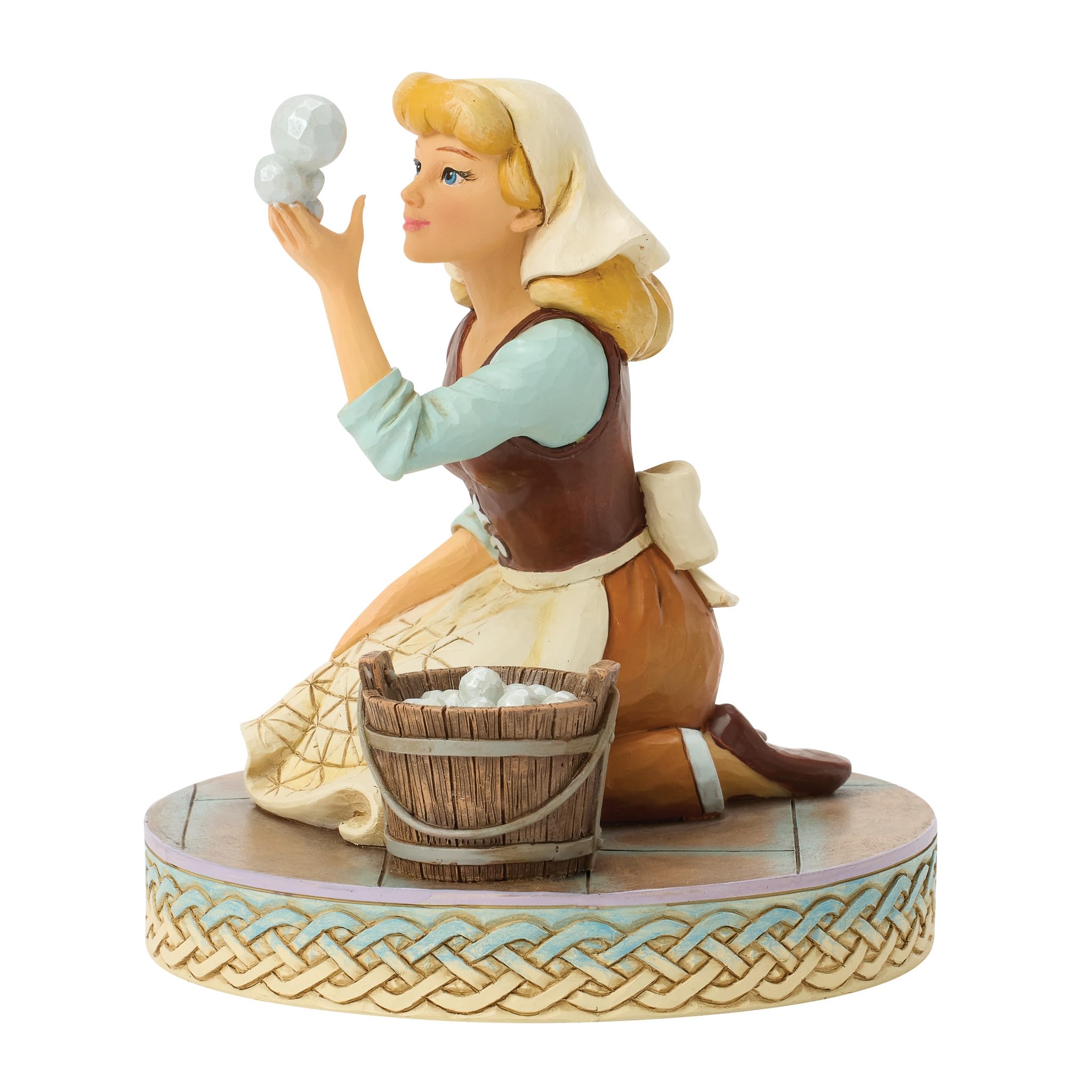 Enesco Disney Traditions by Jim Shore - Statuetta di Cenerentola, 13 cm, multicolore