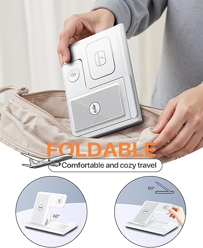 Miniatura 3 de EXW Estación de carga, estación de carga 3 en 1 para dispositivos Apple, soporte de cargador inalámbrico para iPhone 17 Air 16 15 14 13 12 11 Pro