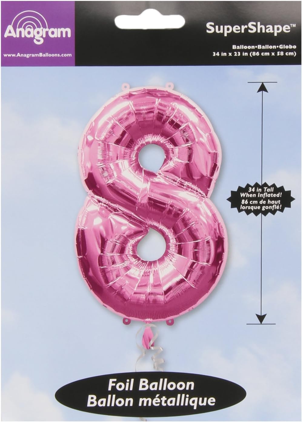 Amscan DIY Ballon-Set Rosé/Gold 10Teile | Ballone