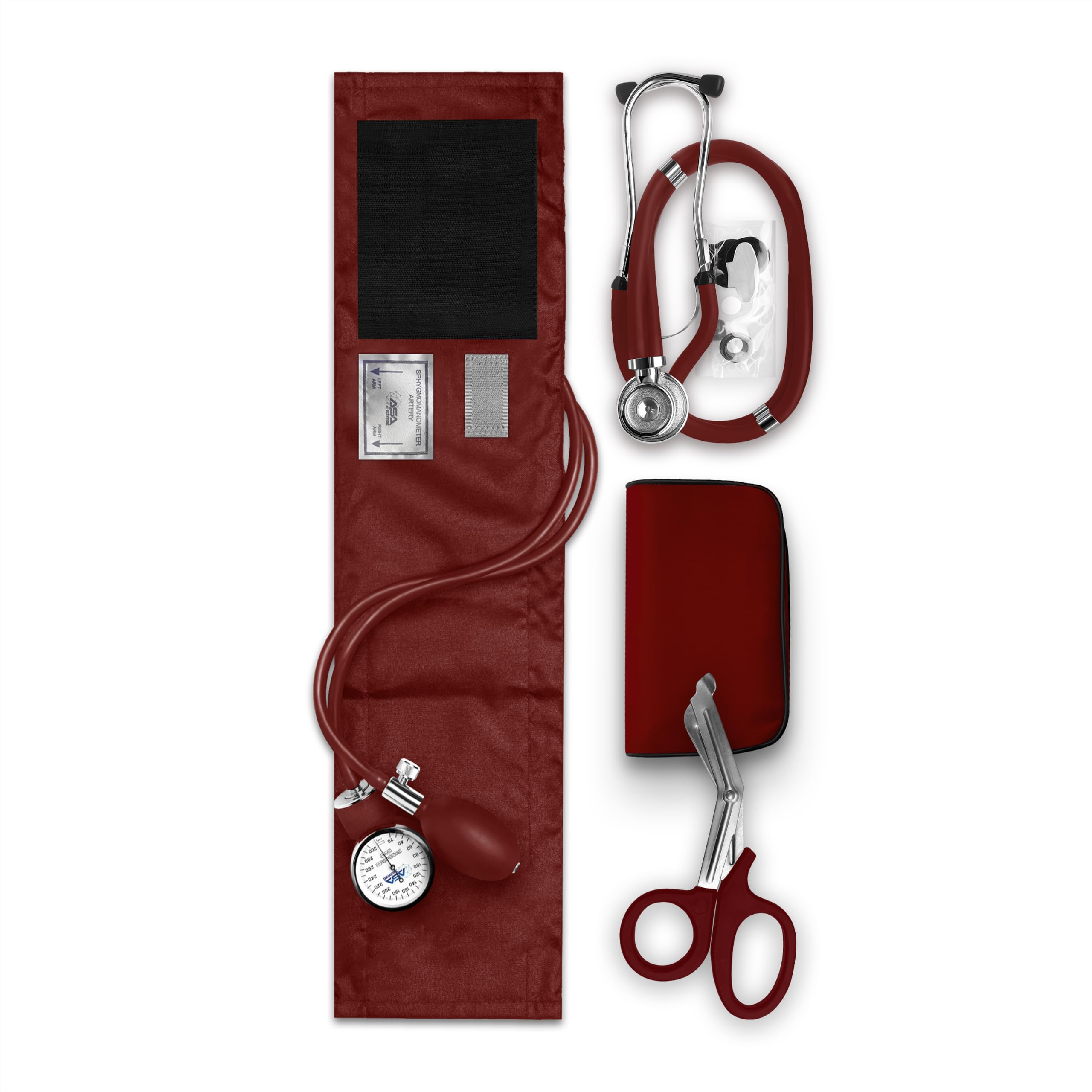 Nurse EMT Starter Pack - Stethoscope & Blood Pressure Monitor -12