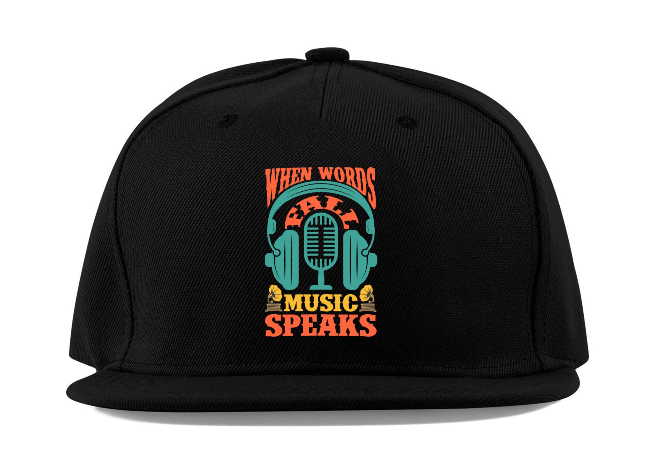 Casquette visière plate coton réglable noire pour éviter les reflets du soleil avec style - 3