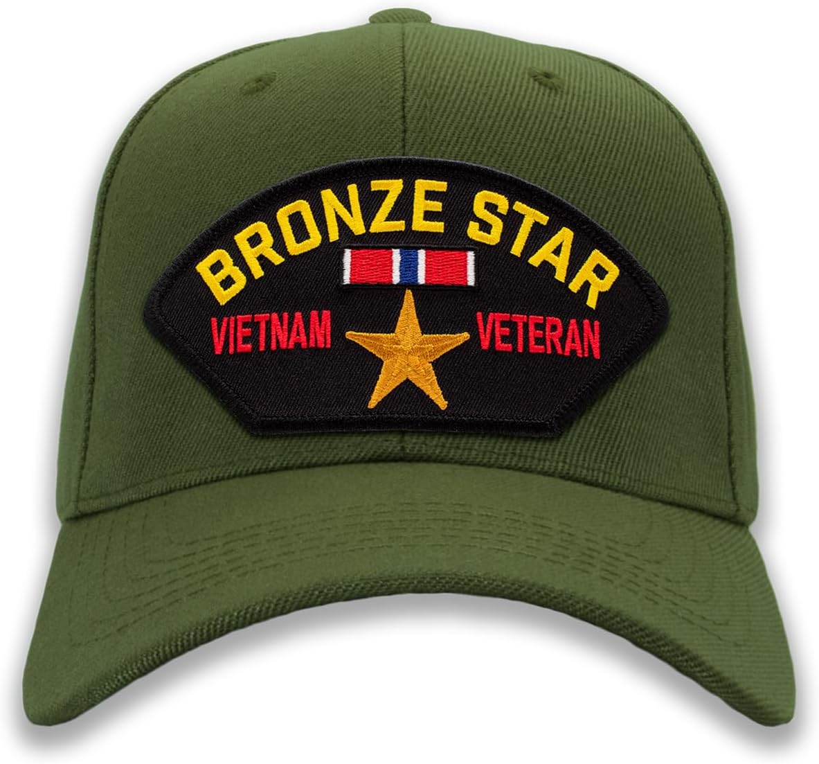 Bronze Star - Vietnam Veteran Embroidered Patch Ball Cap or Trucker Hat