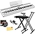 Roland FP-90X 88-Key Digital Piano - White Bundle with Adjustable Stand, Bench, Sustain Pedal, Online Piano Lessons, Instructional DVD, and Austin Bazaar Polishing Cloth