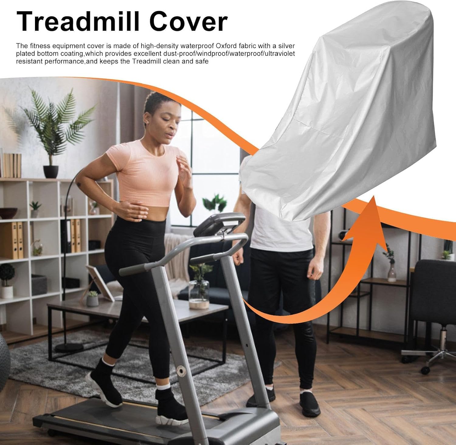 Housse De Protection Pour Tapis De Course Pliant - Couverture étanche Universelle Pour Sport D'intérieur/extérieur