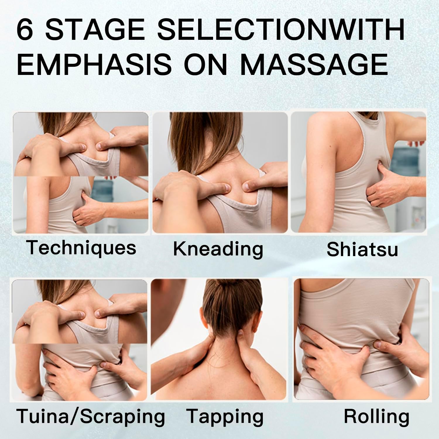 F&G Full Body Massage Chair with 8-Point Fixed Nodes,Zero Gravity Chair, Waist and Leg Heating,Bluetooth Music,LED Remote Control,Automatic Program,Adjustable Calves