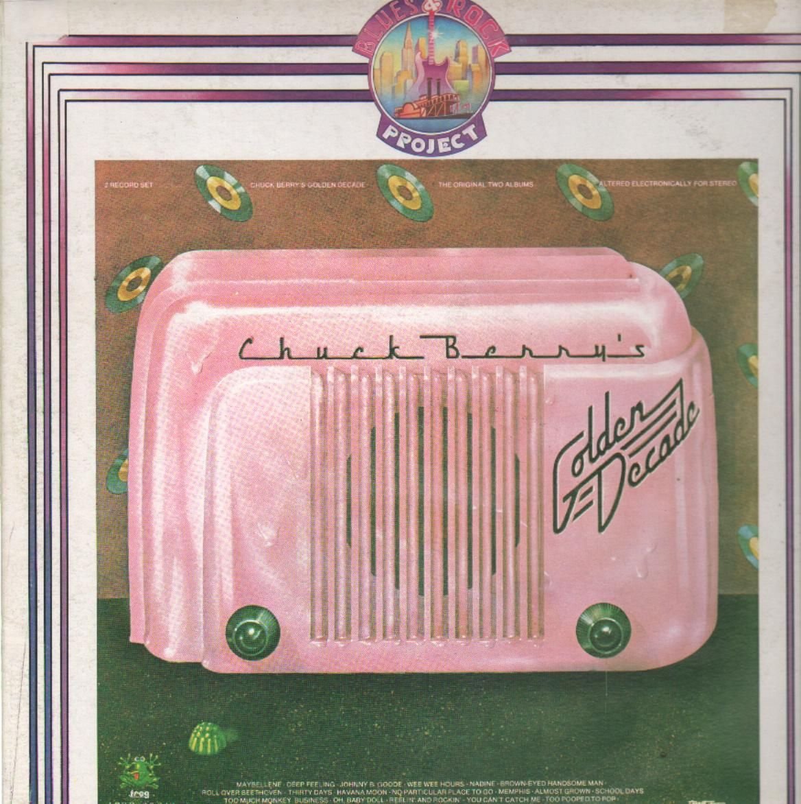 Chuck Berry Chuck Berry's Golden Decade Frog Records ABRP 22011