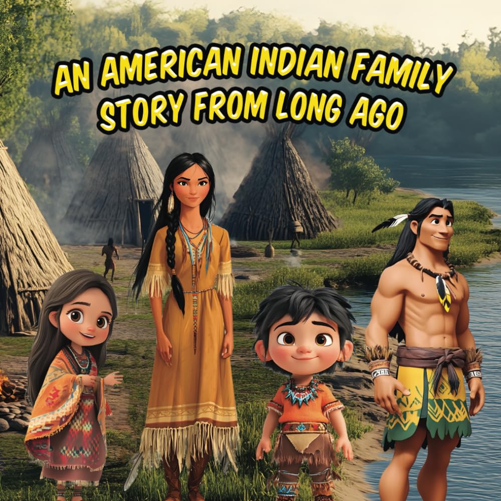 An American Indian Family Story From Long Ago: Kids Story About Ancient History
