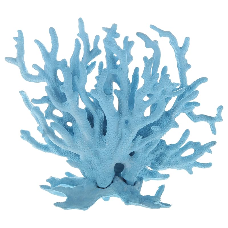 Enfeite de Coral Artificial para Aquário VOCOSTE Azul, 16 x 13,5 cm