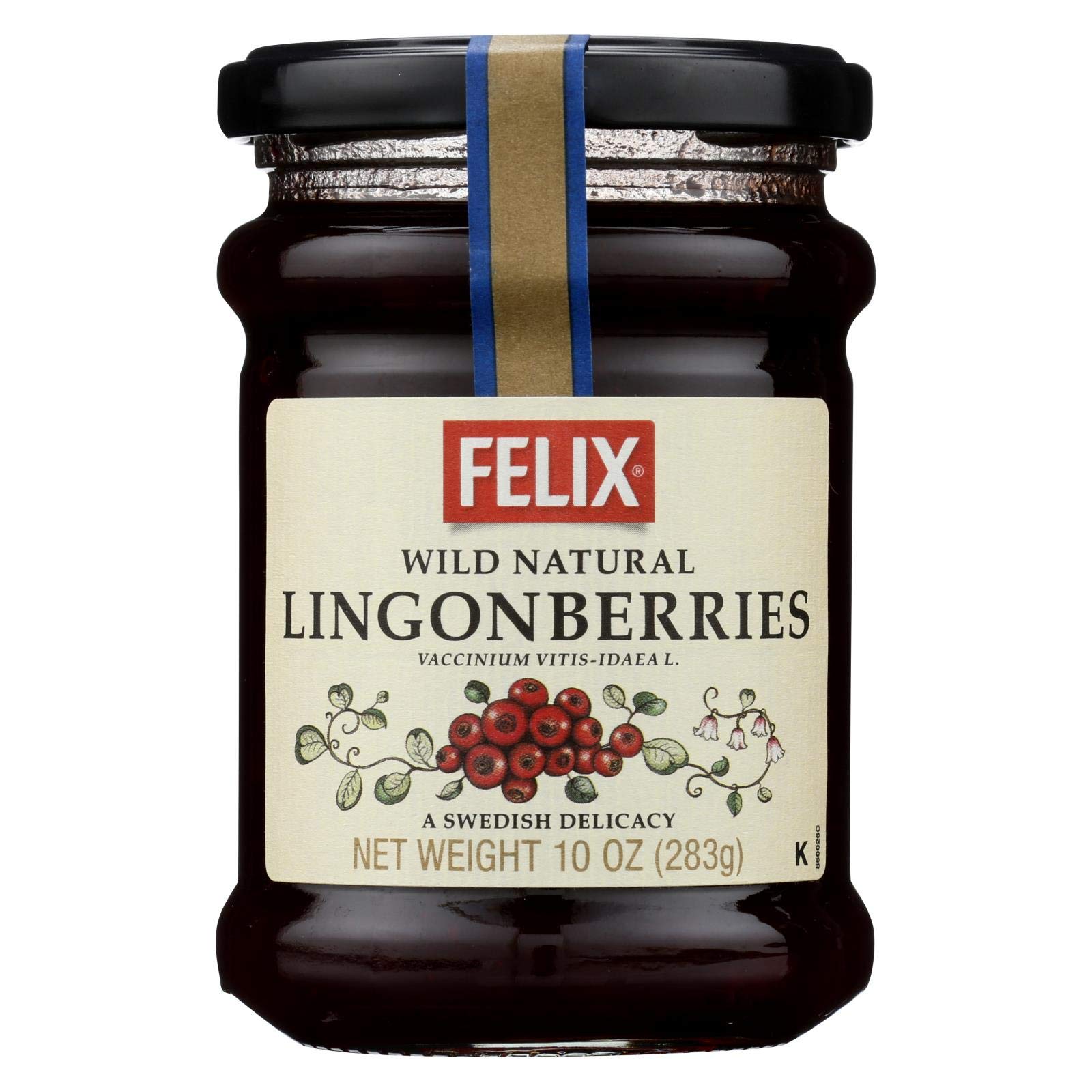 Felix Lingonberry, 10.0 Ounce (Pack of 8)