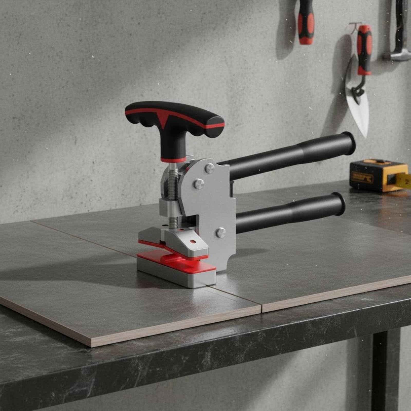 Tagliapiastrelle in Acciaio al Carbonio Pinza Manuale Tronchese Spezzapiastrelle Utensile da Taglio Pressione Manuale per Tagli Puliti E Flusso di