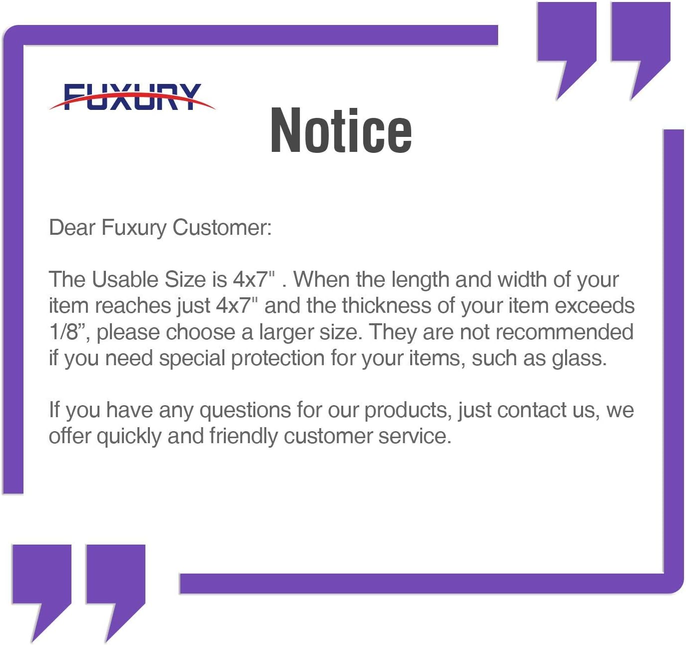 Fuxury/ Fu Global 4x8" 50Pcs Poly Bubble Mailers #000, Self Seal Padded Envelopes Bulk with Bubble Lined Wrap- Purple : Office Products
