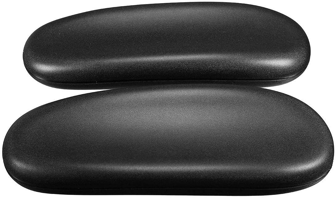 Office Chair Arm Rest Replacement Fits All Styles of Arms with Mounting Hole Patterns Screws Set Desk Armrest Cover : Office Products